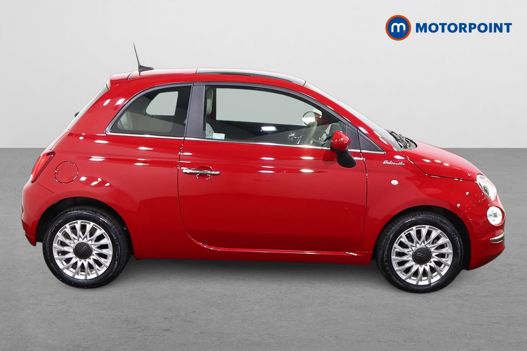 Fiat 500 Dolcevita Manual Petrol-Electric Hybrid Hatchback - Stock Number (1502979) - Drivers side