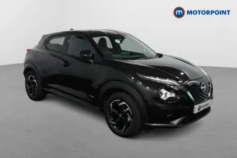 Nissan Juke N-Connecta Automatic Petrol-Electric Hybrid SUV - Stock Number (1504201) - Drivers side front corner