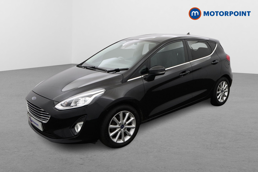 Ford Fiesta Titanium Manual Petrol-Electric Hybrid Hatchback - Stock Number (1504320) - Passenger side front corner