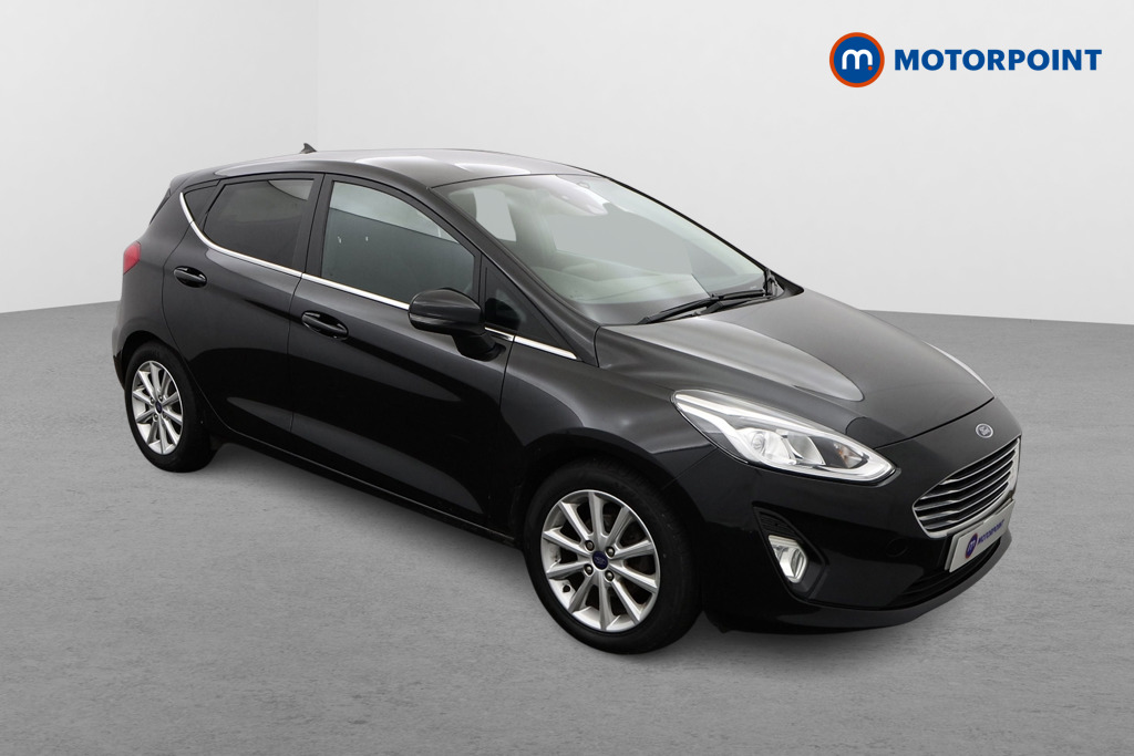 Ford Fiesta Titanium Manual Petrol-Electric Hybrid Hatchback - Stock Number (1504320) - Drivers side front corner