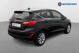 Ford Fiesta Titanium Manual Petrol-Electric Hybrid Hatchback - Stock Number (1504320) - Drivers side rear corner