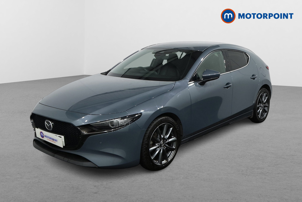 Mazda 3 Gt Sport Manual Petrol-Electric Hybrid Hatchback - Stock Number (1436789) - Passenger side front corner