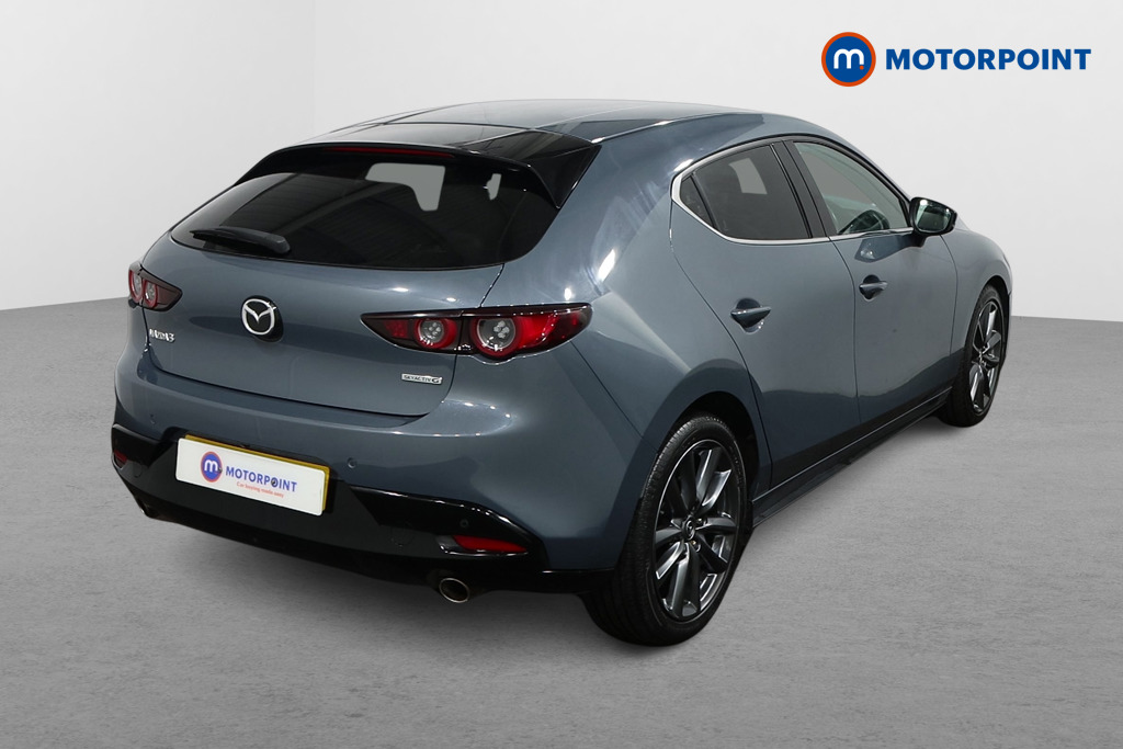 Mazda 3 Gt Sport Manual Petrol-Electric Hybrid Hatchback - Stock Number (1436789) - Drivers side rear corner