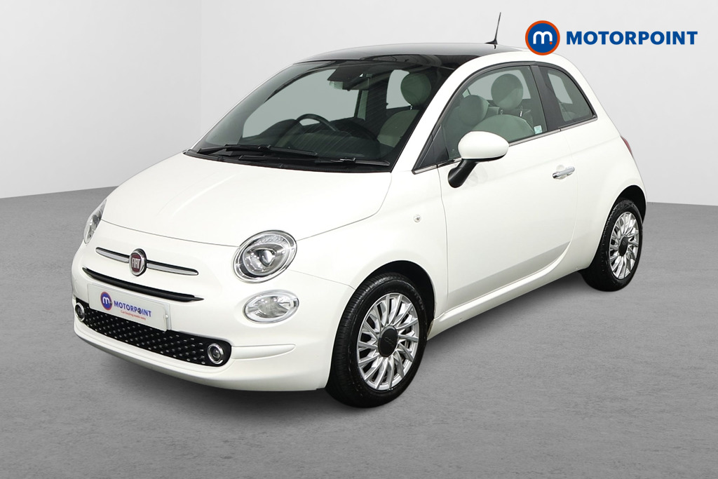 Fiat 500 Dolcevita Manual Petrol-Electric Hybrid Hatchback - Stock Number (1501632) - Passenger side front corner