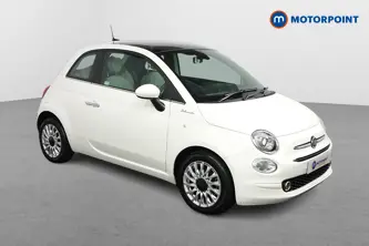 Fiat 500 Dolcevita Manual Petrol-Electric Hybrid Hatchback - Stock Number (1501632) - Drivers side front corner