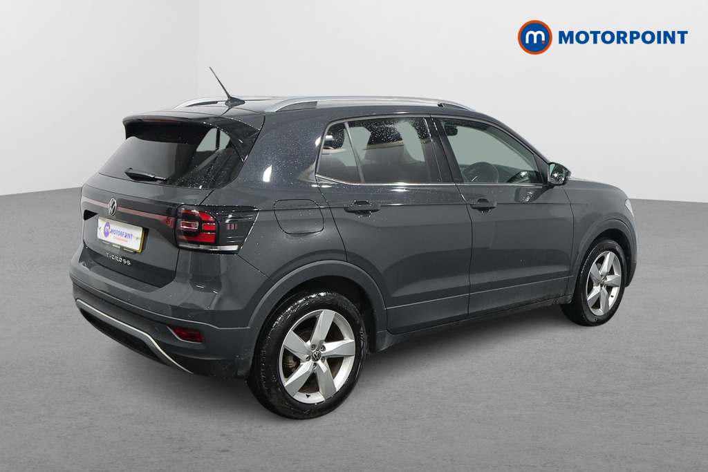 Volkswagen T-Cross SEL Manual Petrol SUV - Stock Number (1503148) - Drivers side rear corner