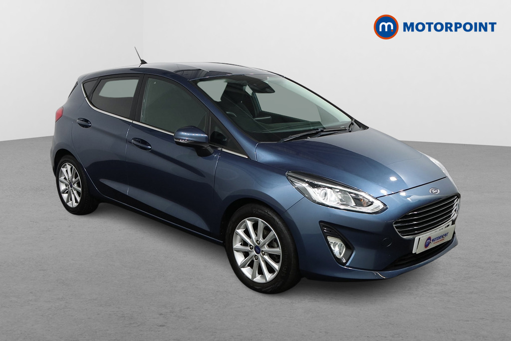 Ford Fiesta Titanium Manual Petrol Hatchback - Stock Number (1506374) - Drivers side front corner