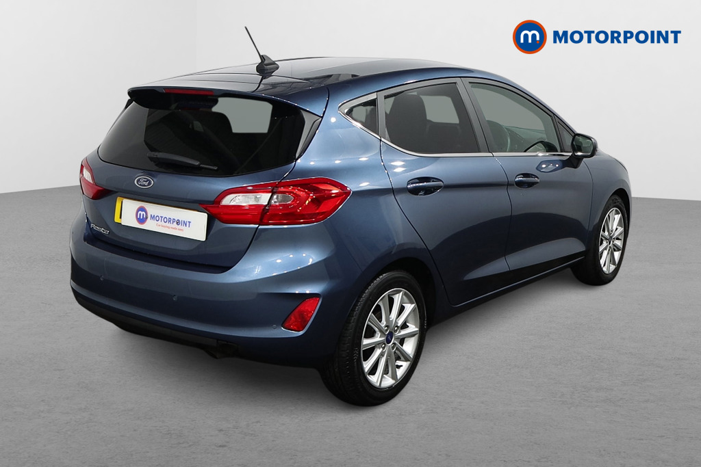 Ford Fiesta Titanium Manual Petrol Hatchback - Stock Number (1506374) - Drivers side rear corner