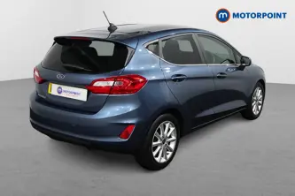 Ford Fiesta Titanium Manual Petrol Hatchback - Stock Number (1506374) - Drivers side rear corner