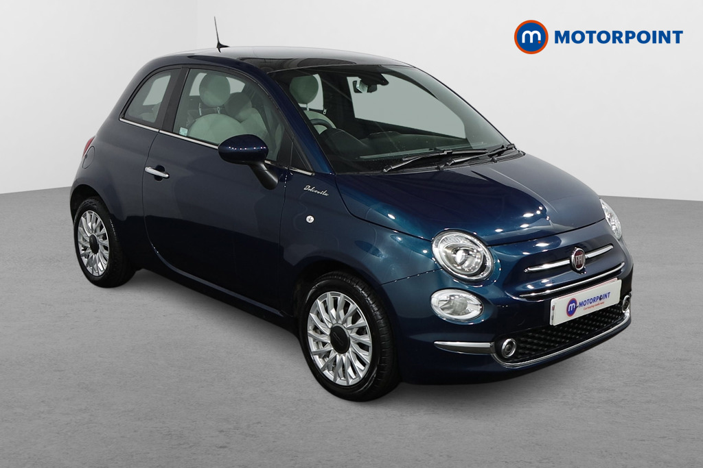 Fiat 500 Dolcevita Manual Petrol-Electric Hybrid Hatchback - Stock Number (1507031) - Drivers side front corner