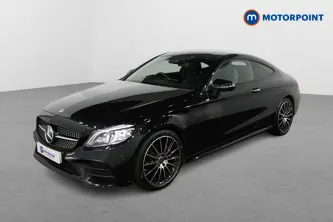 Mercedes-Benz C Class Amg Line Night Ed Premium Plus Automatic Diesel Coupe - Stock Number (1506432) - Passenger side front corner