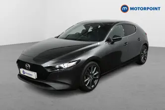 Mazda 3 Gt Sport Manual Petrol-Electric Hybrid Hatchback - Stock Number (1497360) - Passenger side front corner