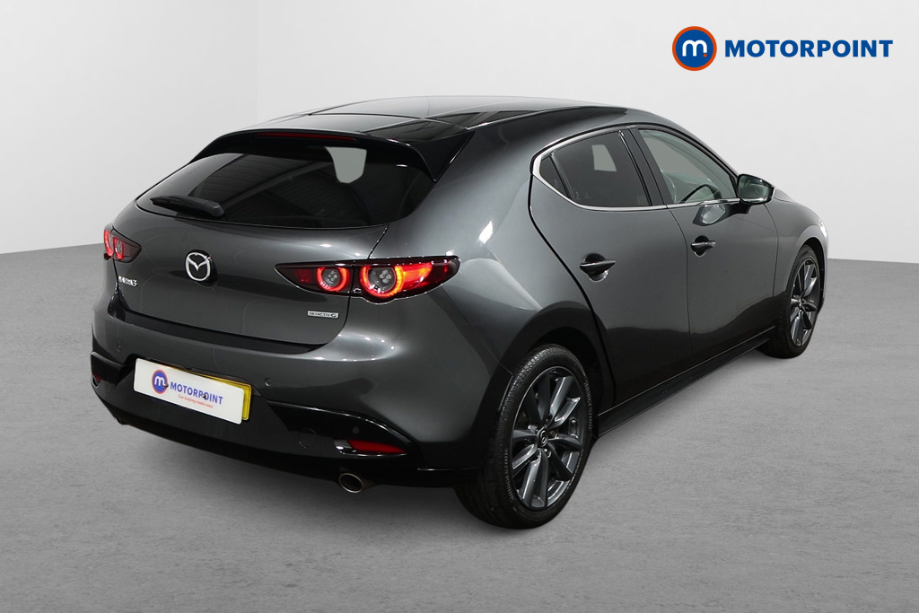 Mazda 3 Gt Sport Manual Petrol-Electric Hybrid Hatchback - Stock Number (1497360) - Drivers side rear corner