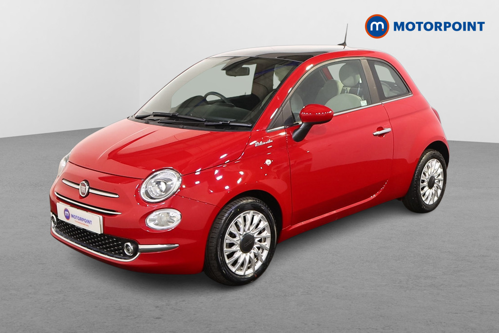 Fiat 500 Dolcevita Manual Petrol-Electric Hybrid Hatchback - Stock Number (1498277) - Passenger side front corner