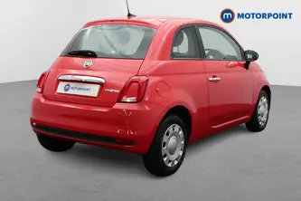 Fiat 500 POP Manual Petrol-Electric Hybrid Hatchback - Stock Number (1499883) - Drivers side rear corner