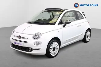 Fiat 500 Dolcevita Manual Petrol Convertible - Stock Number (1500250) - Passenger side front corner