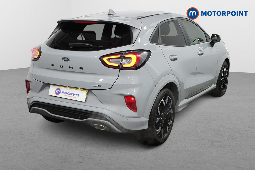 Ford Puma St-Line X Manual Petrol-Electric Hybrid SUV - Stock Number (1500491) - Drivers side rear corner