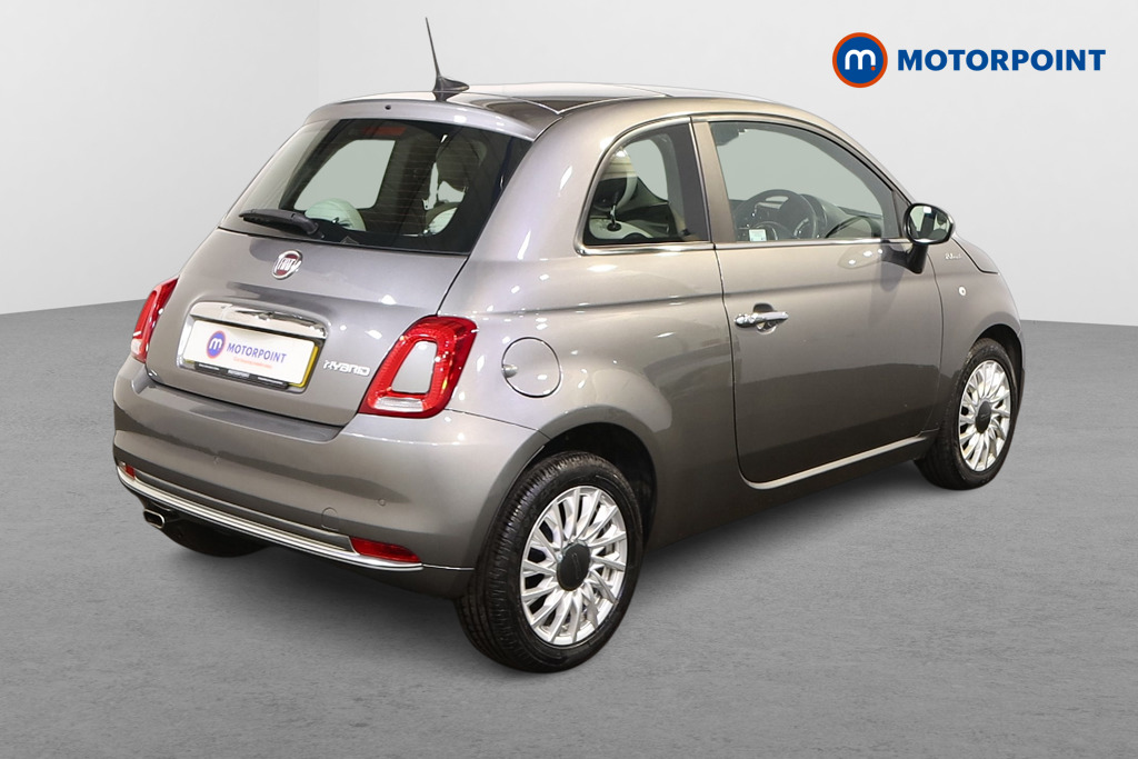 Fiat 500 Dolcevita Manual Petrol-Electric Hybrid Hatchback - Stock Number (1500939) - Drivers side rear corner