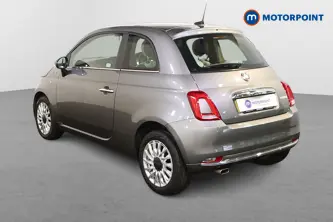 Fiat 500 Dolcevita Manual Petrol-Electric Hybrid Hatchback - Stock Number (1500939) - Passenger side rear corner