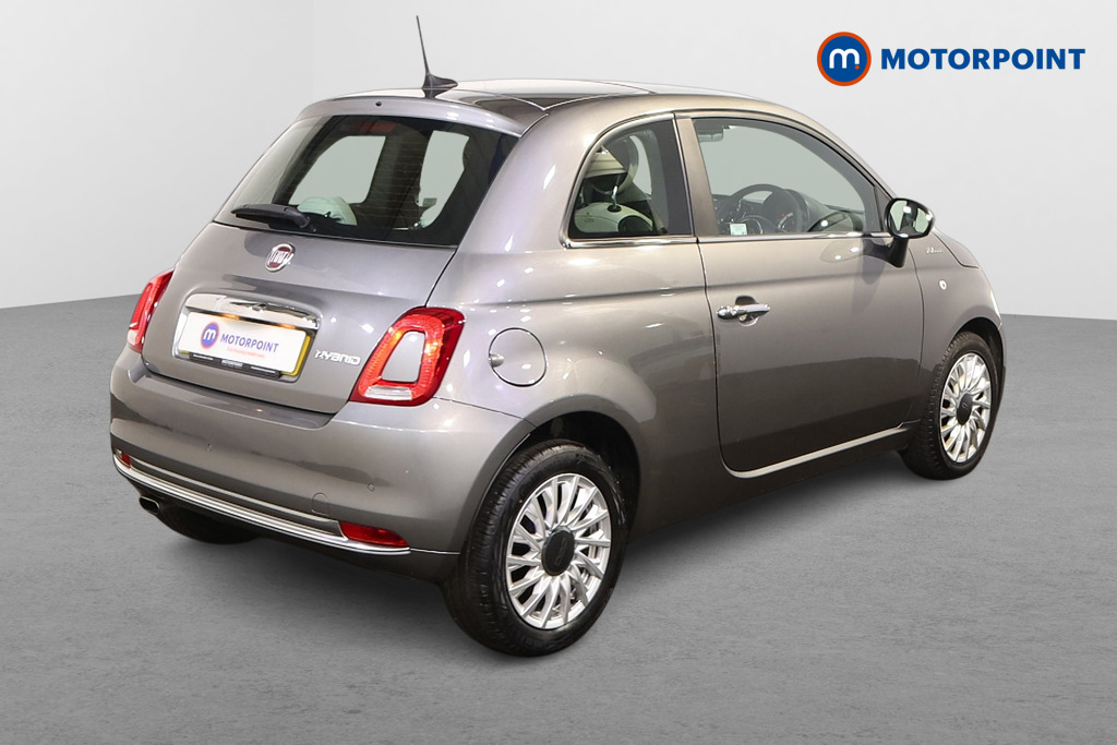 Fiat 500 Dolcevita Manual Petrol-Electric Hybrid Hatchback - Stock Number (1500953) - Drivers side rear corner