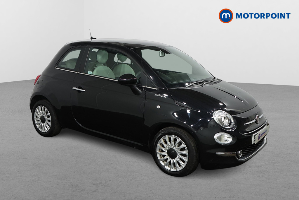 Fiat 500 Dolcevita Manual Petrol-Electric Hybrid Hatchback - Stock Number (1500973) - Drivers side front corner