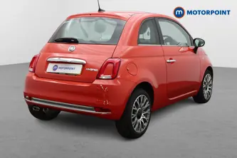 Fiat 500 Dolcevita Manual Petrol-Electric Hybrid Hatchback - Stock Number (1501105) - Drivers side rear corner