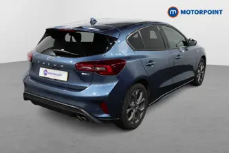 Ford Focus St-Line Edition Manual Petrol-Electric Hybrid Hatchback - Stock Number (1501981) - Drivers side rear corner