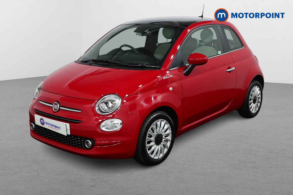 Fiat 500 Dolcevita Manual Petrol-Electric Hybrid Hatchback - Stock Number (1501637) - Passenger side front corner