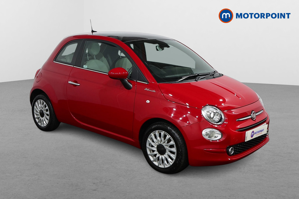 Fiat 500 Dolcevita Manual Petrol-Electric Hybrid Hatchback - Stock Number (1501637) - Drivers side front corner