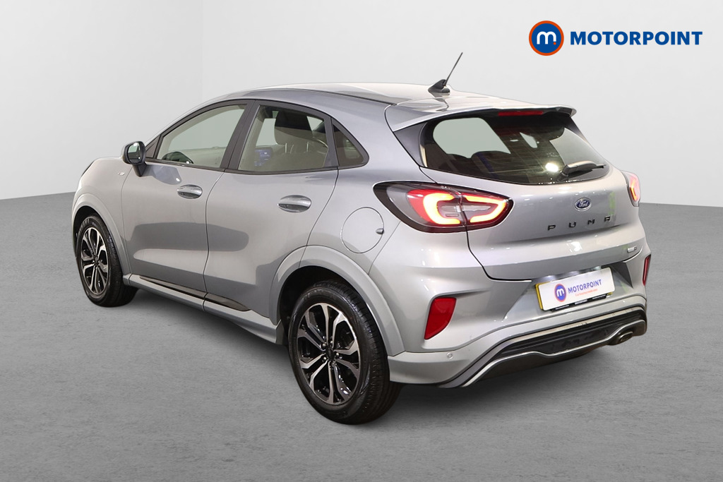 Ford Puma St-Line Manual Petrol-Electric Hybrid SUV - Stock Number (1502685) - Passenger side rear corner