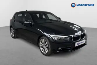 BMW 1 Series Sport Manual Petrol Hatchback - Stock Number (1502875) - Drivers side front corner