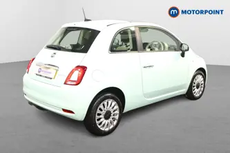 Fiat 500 Lounge Manual Petrol-Electric Hybrid Hatchback - Stock Number (1502879) - Drivers side rear corner