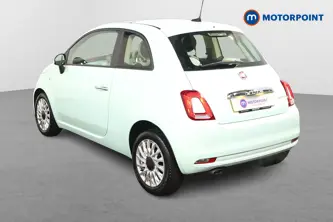 Fiat 500 Lounge Manual Petrol-Electric Hybrid Hatchback - Stock Number (1502879) - Passenger side rear corner