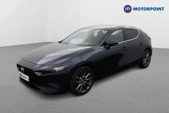 Mazda 3 Sport Lux Manual Petrol-Electric Hybrid Hatchback - Stock Number (1489911) - Passenger side front corner