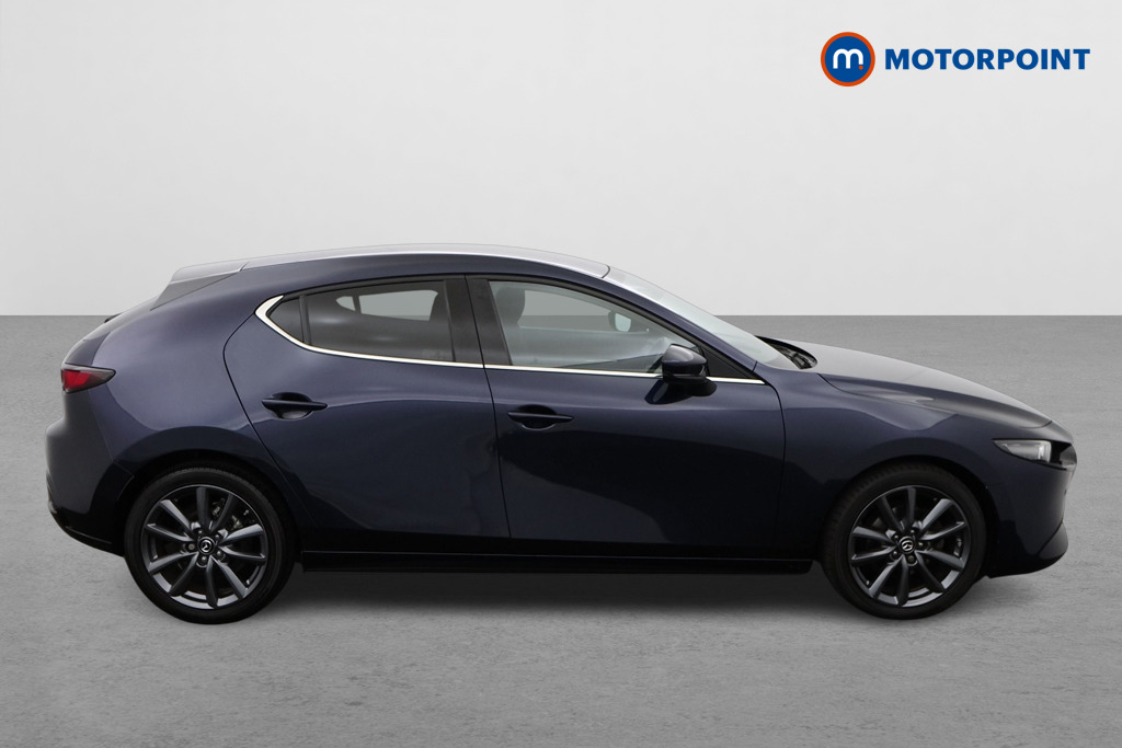 Mazda 3 Sport Lux Manual Petrol-Electric Hybrid Hatchback - Stock Number (1489911) - Drivers side