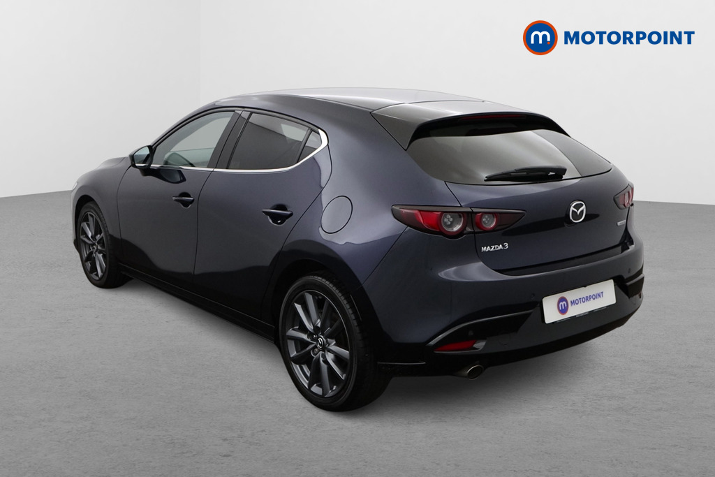 Mazda 3 Sport Lux Manual Petrol-Electric Hybrid Hatchback - Stock Number (1489911) - Passenger side rear corner