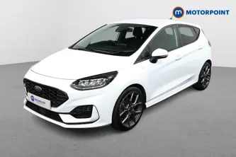 Ford Fiesta St-Line Manual Petrol-Electric Hybrid Hatchback - Stock Number (1500179) - Passenger side front corner