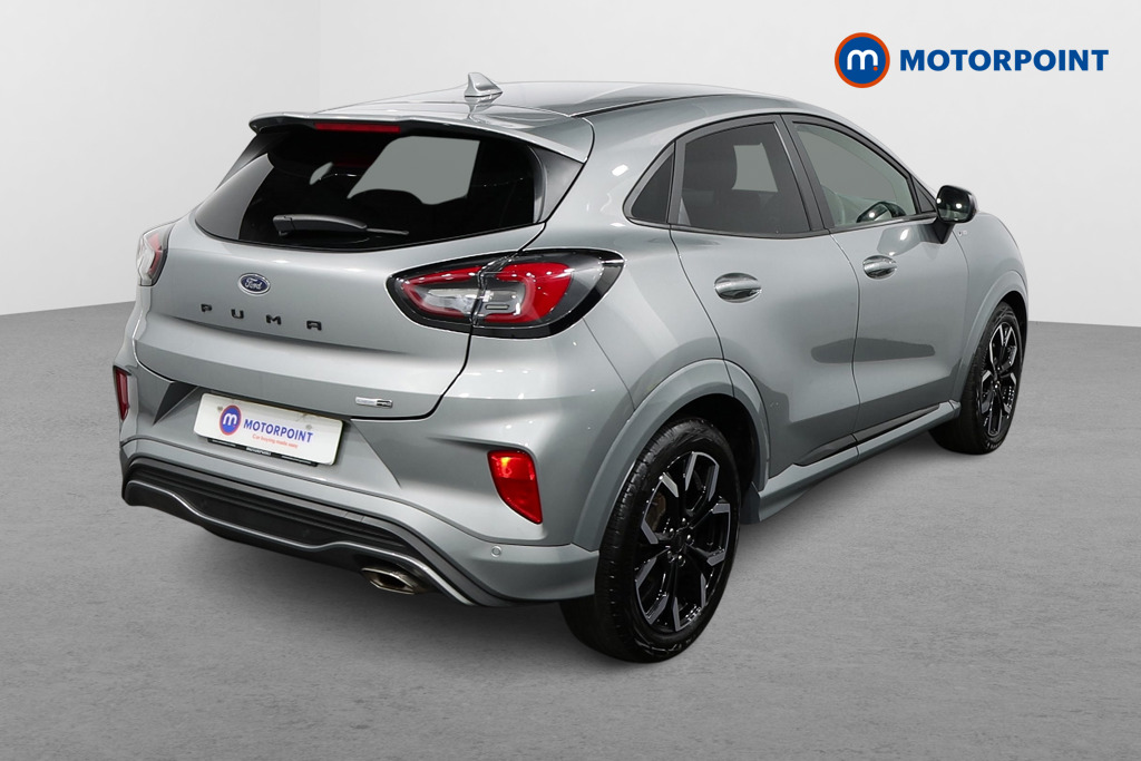 Ford Puma St-Line X Manual Petrol-Electric Hybrid SUV - Stock Number (1500490) - Drivers side rear corner