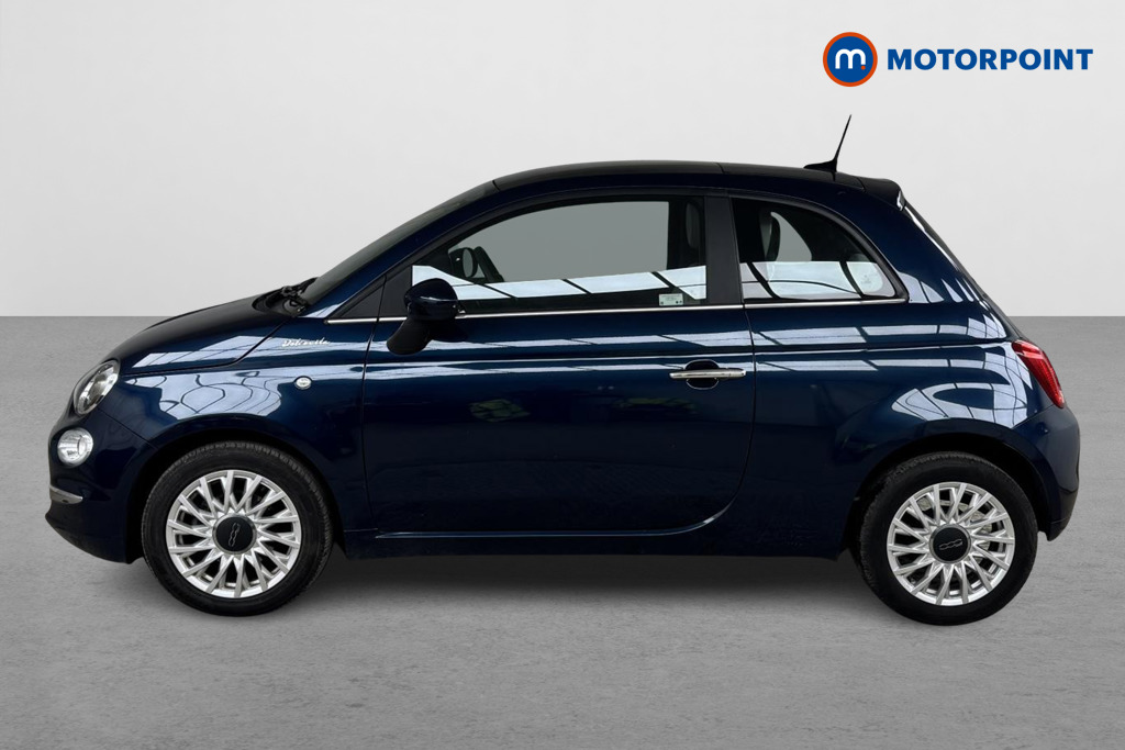 Fiat 500 Dolcevita Manual Petrol-Electric Hybrid Hatchback - Stock Number (1500976) - Passenger side