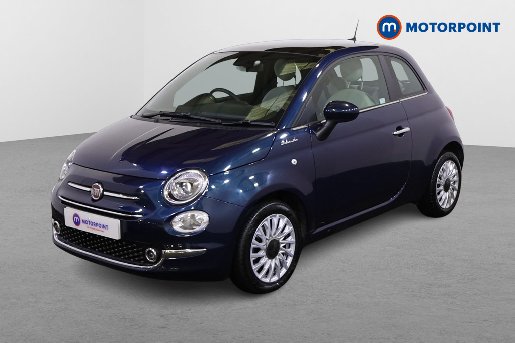 Fiat 500 Dolcevita Manual Petrol-Electric Hybrid Hatchback - Stock Number (1500977) - Passenger side front corner