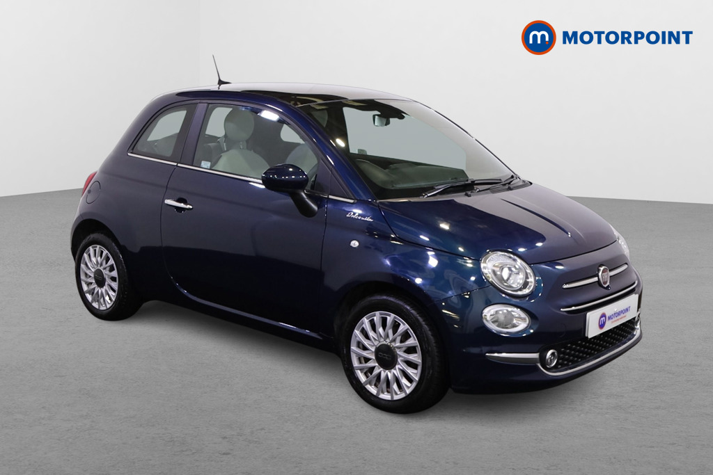 Fiat 500 Dolcevita Manual Petrol-Electric Hybrid Hatchback - Stock Number (1500977) - Drivers side front corner