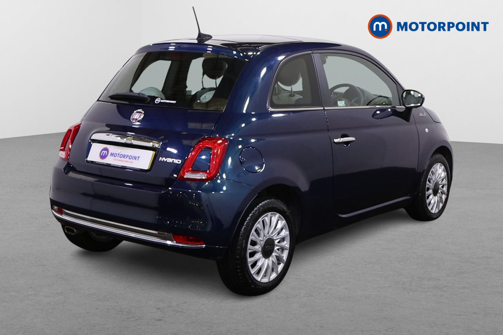 Fiat 500 Dolcevita Manual Petrol-Electric Hybrid Hatchback - Stock Number (1500977) - Drivers side rear corner