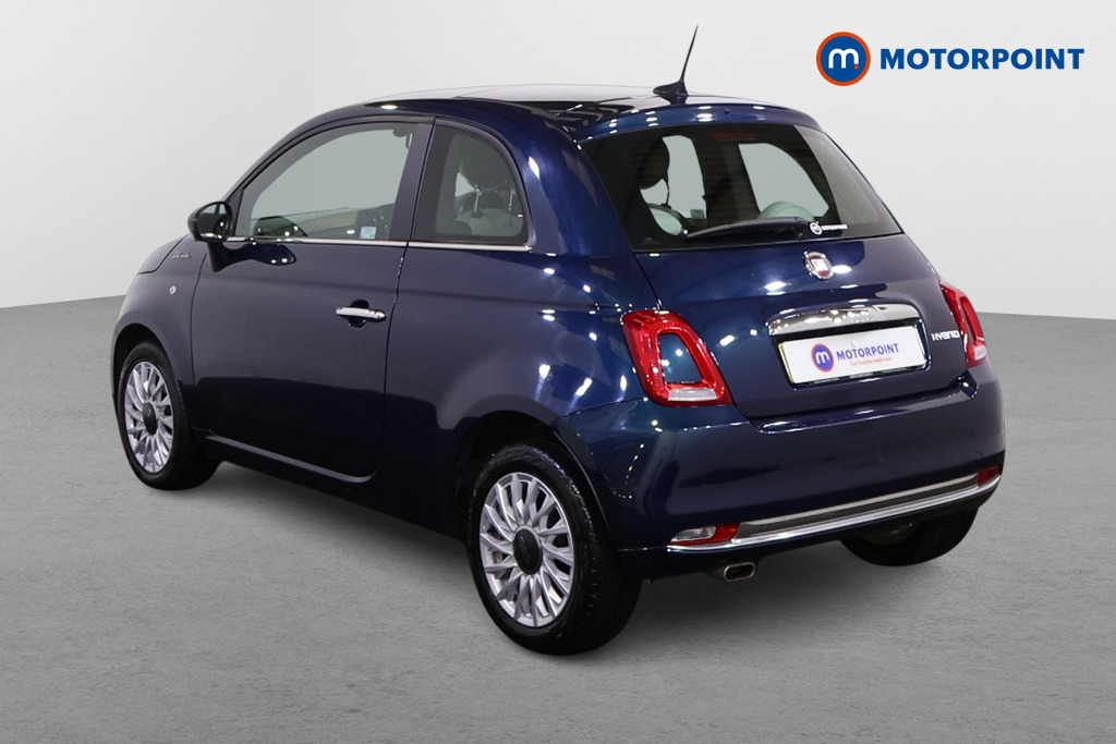 Fiat 500 Dolcevita Manual Petrol-Electric Hybrid Hatchback - Stock Number (1500977) - Passenger side rear corner