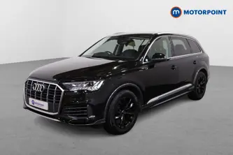 Audi Q7 Sport Automatic Petrol Plug-In Hybrid SUV - Stock Number (1501968) - Passenger side front corner