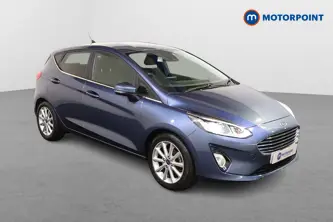 Ford Fiesta Titanium Manual Petrol-Electric Hybrid Hatchback - Stock Number (1503653) - Drivers side front corner