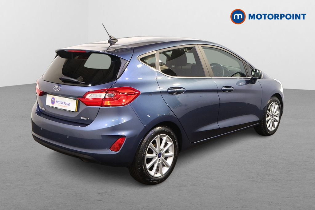 Ford Fiesta Titanium Manual Petrol-Electric Hybrid Hatchback - Stock Number (1503653) - Drivers side rear corner