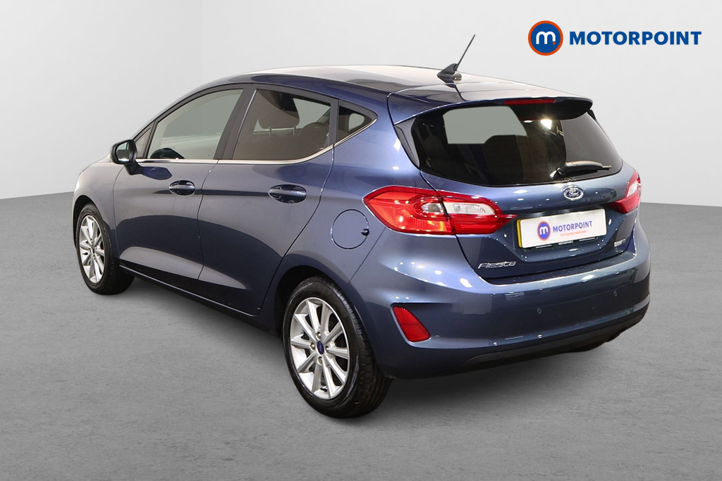 Ford Fiesta Titanium Manual Petrol-Electric Hybrid Hatchback - Stock Number (1503653) - Passenger side rear corner