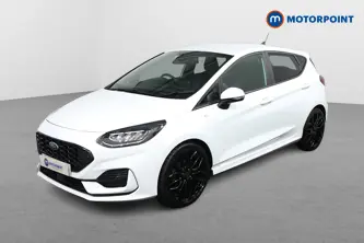 Ford Fiesta St-Line X Edition Manual Petrol-Electric Hybrid Hatchback - Stock Number (1503897) - Passenger side front corner