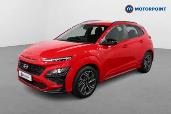 Hyundai Kona N Line Manual Petrol-Electric Hybrid SUV - Stock Number (1505354) - Passenger side front corner