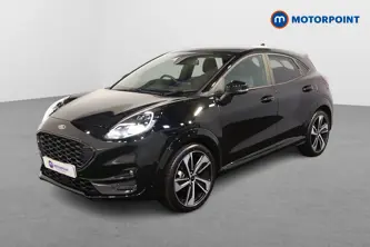 Ford Puma St-Line X Automatic Petrol-Electric Hybrid SUV - Stock Number (1505683) - Passenger side front corner